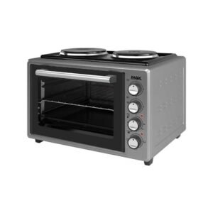 Mini pećnica ELEKTRIK MAX TMME35302G siva, 35L, skriveni grijač, duplo staklo, podesive ringle i praktična tepsija za jednostavno kuhanje.