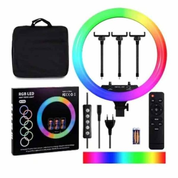 RING-LIGHT-RGB-SELFI-SVJETLO-PROFESIONALNO-STUDIO-SVJETLO-BIH-BIJELJNA ring light bijeljina