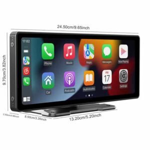 Multimedija / 10” Android Auto Radio MP5 | Touchscreen, Bluetooth, Navigacija