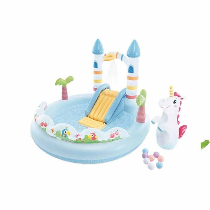 Intex Dječiji bazen Unicorn Castle Play Center 196x178x127