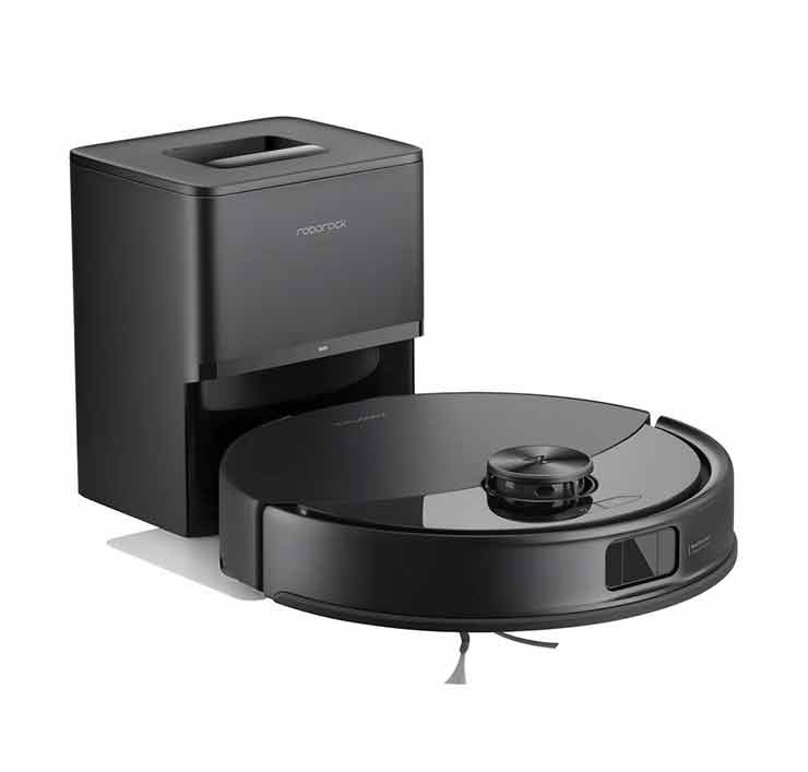 Roborock Q10VF+ robot usisivač sa stanicom za automatsko pražnjenje – Crni
